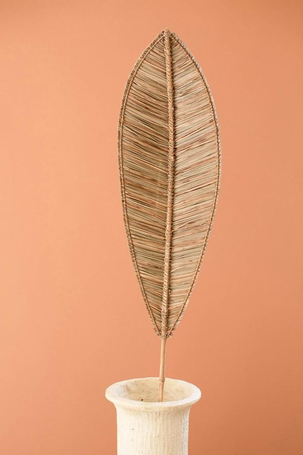 Brown Angel Leaf with Bamboo Branch