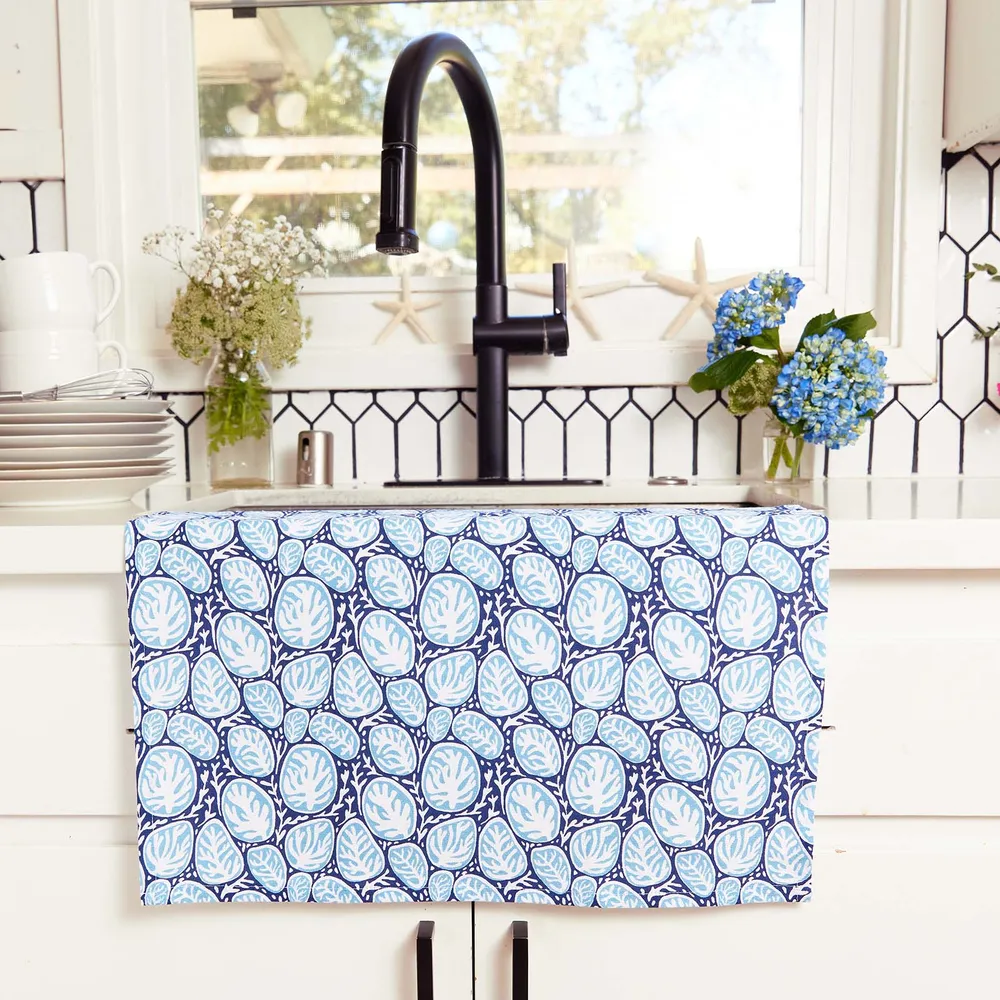 Sea Life Cotton Kitchen Towels (Set of 3)