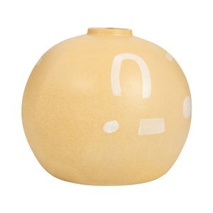 TIPTONTON YELLOW VASE 9 (IN) 4