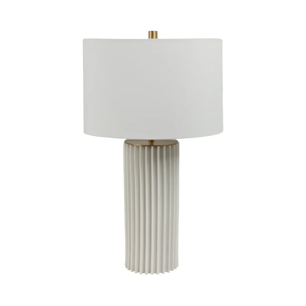 HANNAHBURN WHITE LAMP 27 (IN)