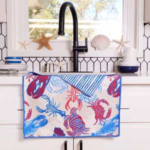 Sandy Claws Eco Kitchen Tea Towel 3