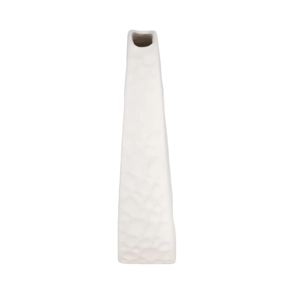DILLONVIEW WHITE VASE 10 (IN)