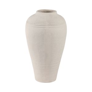 CANTONLAND WHITE VASE 17 (IN) 4