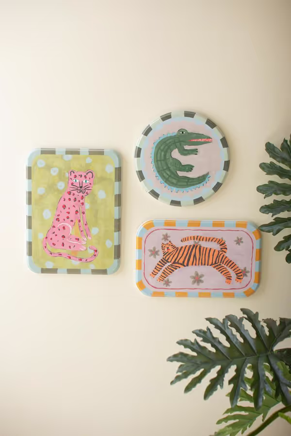 Set of 3 Children's Art Animal Prints