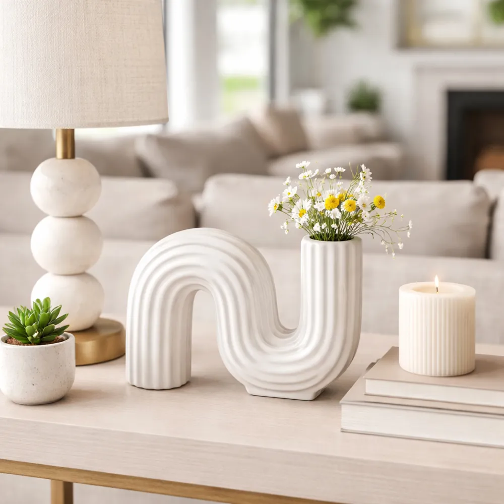 RAYMONDROSE WHITE VASE 6 (IN)