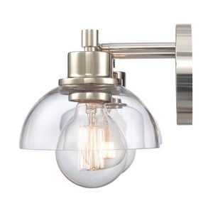 Julian 16'' Wide 2-Light Vanity Light - Polished Nickel 4