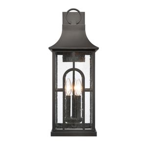Triumph 23'' High 3-Light Outdoor Sconce - Textured Black 1