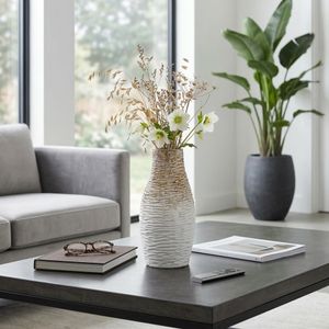 NOVALAKE BROWN VASE 14 (IN) 12