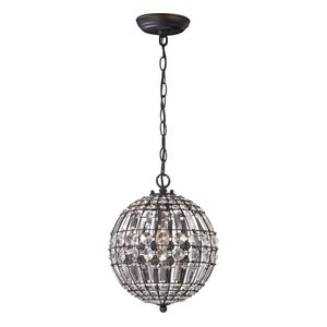 Talgarth 10.25'' Wide 1-Light Mini Pendant - Dark Bronze 6