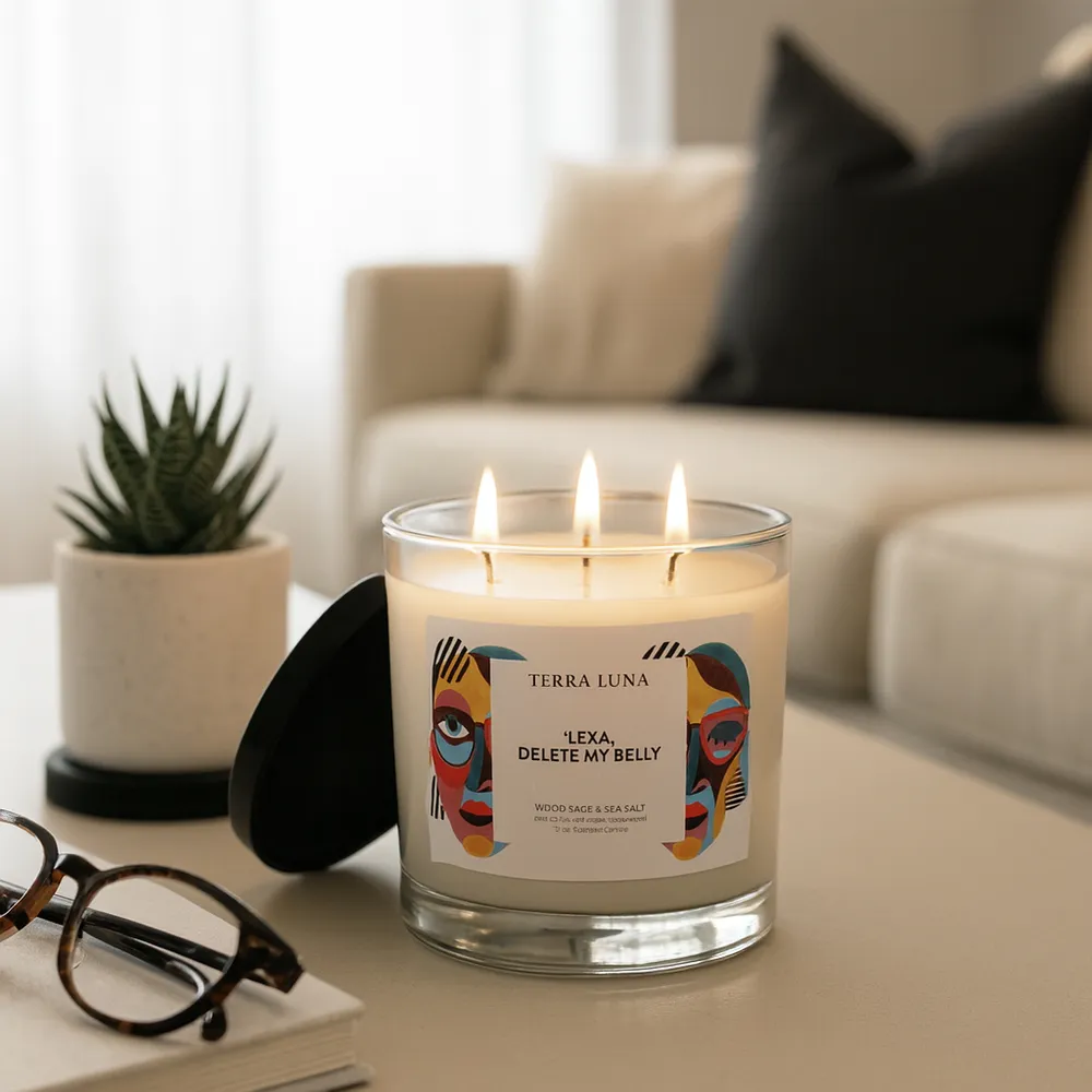 PEYTONHAVEN DELETE MY BELLY CANDLE 4 (IN)