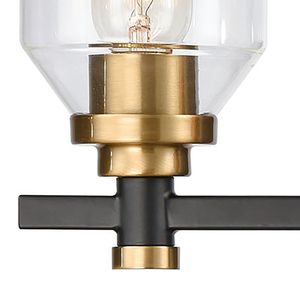 Cambria 20'' Wide 3-Light Vanity Light - Matte Black 5
