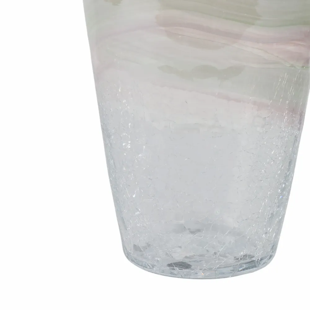 TURNERSTONE CLEAR GLASS VASE 12 (IN)