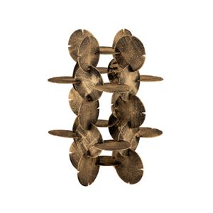 Flint Sculpture - Antique Brass 1