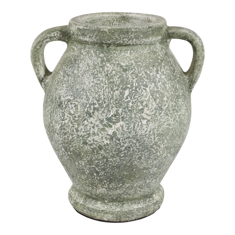 CHILTONLAND GREEN VASE 11 (IN)