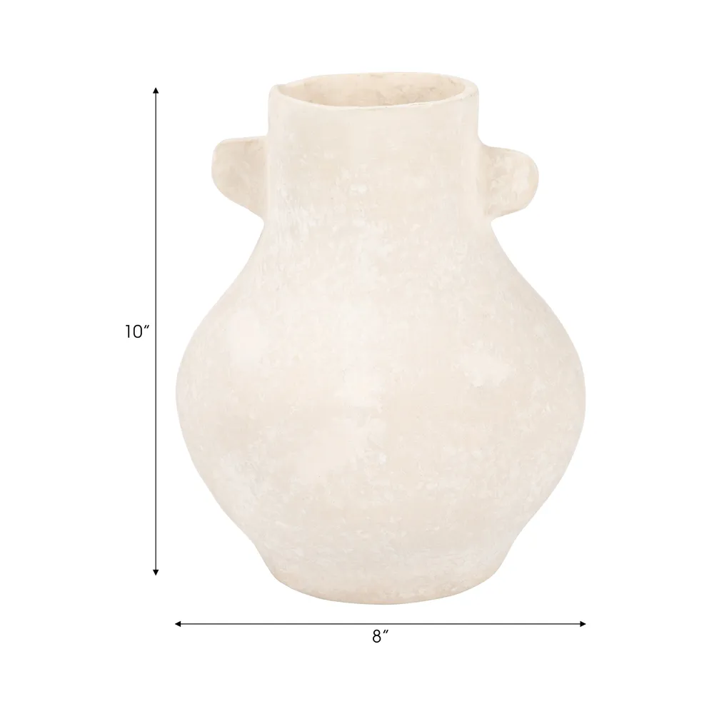 REXVALE IVORY VASE 10 (IN)