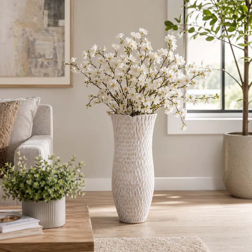 ERINRIDGE IVORY VASE 32 (IN)