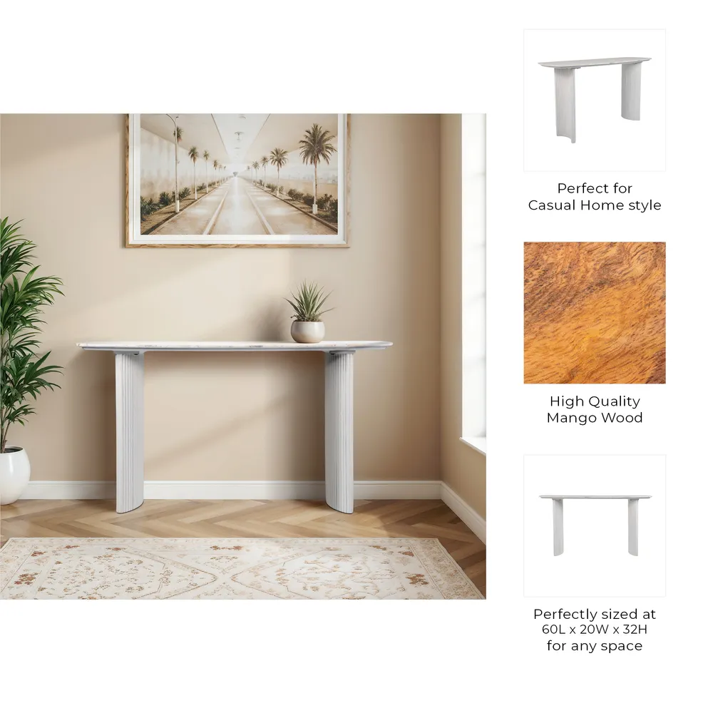 BERGENWELL IVORY CONSOLE 32 (IN)
