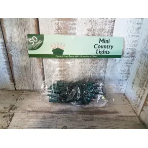 50 Bulb Green Cord Country Lights 2