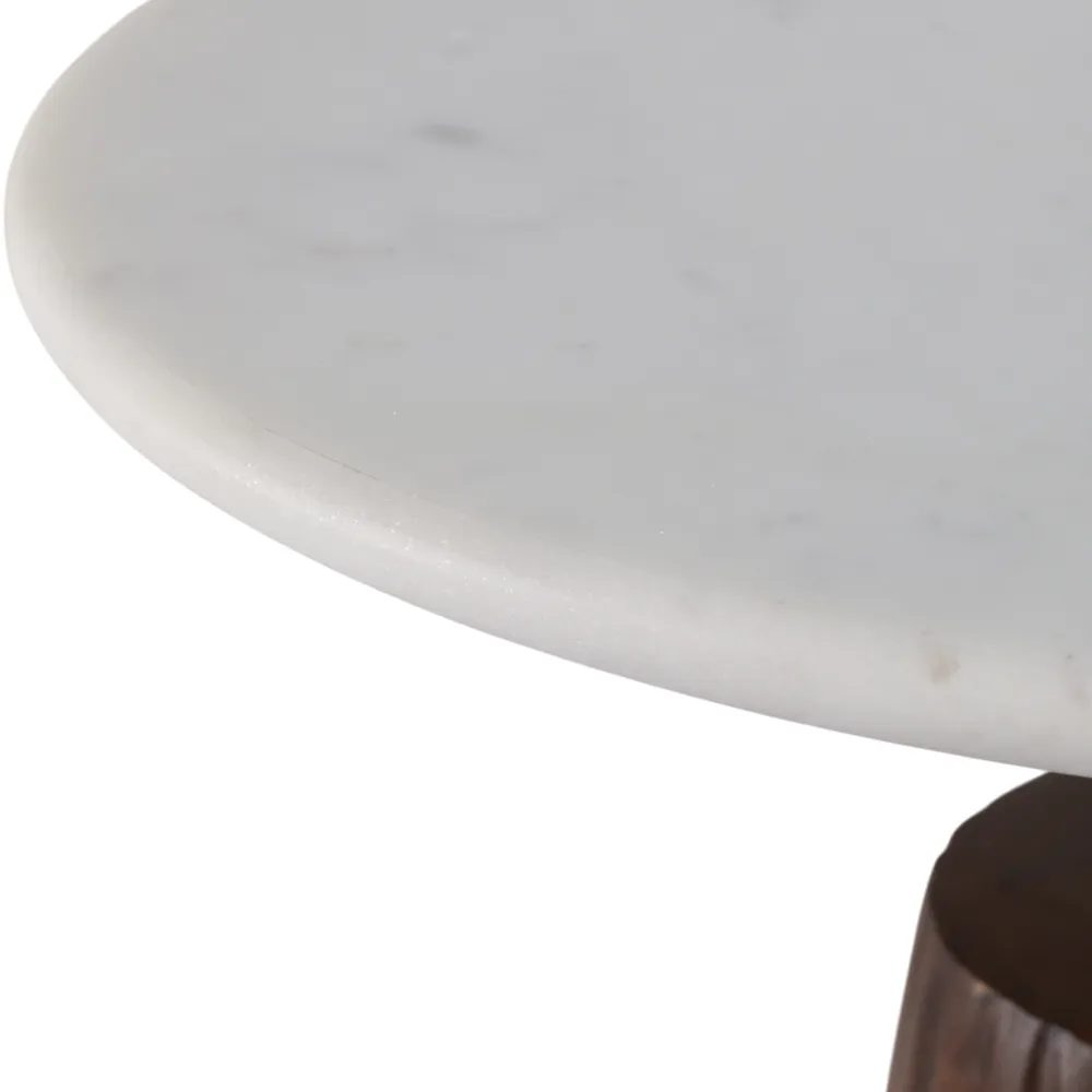 ZEBWAY BROWN TABLE 22 (IN)