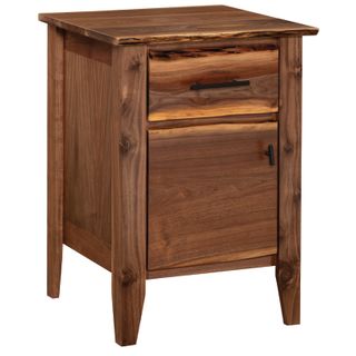 Heartland Walnut Enclosed Nightstand