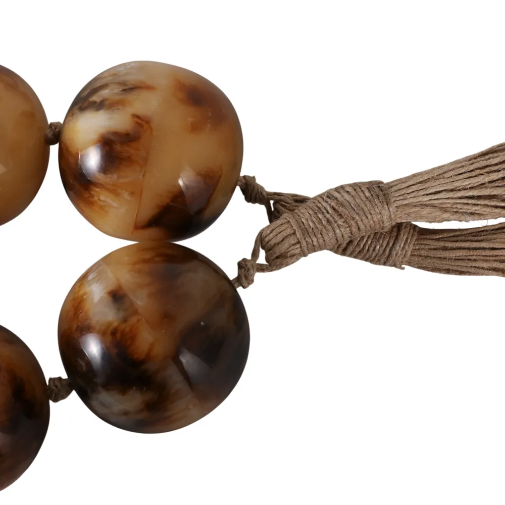PALMERHAVEN BROWN BEAD 2 (IN)