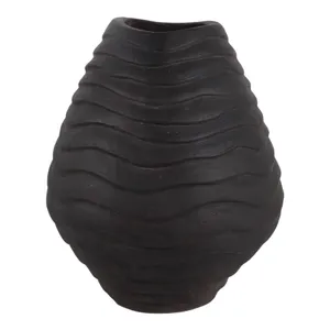 HAVENOAK BLACK VASE 14 (IN) 1