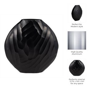 ARLENCLIFF BLACK VASE 14 (IN) 9
