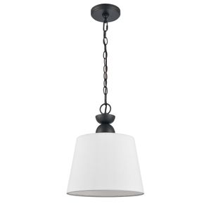 Kistler 12'' Wide 1-Light Pendant - Charcoal 2