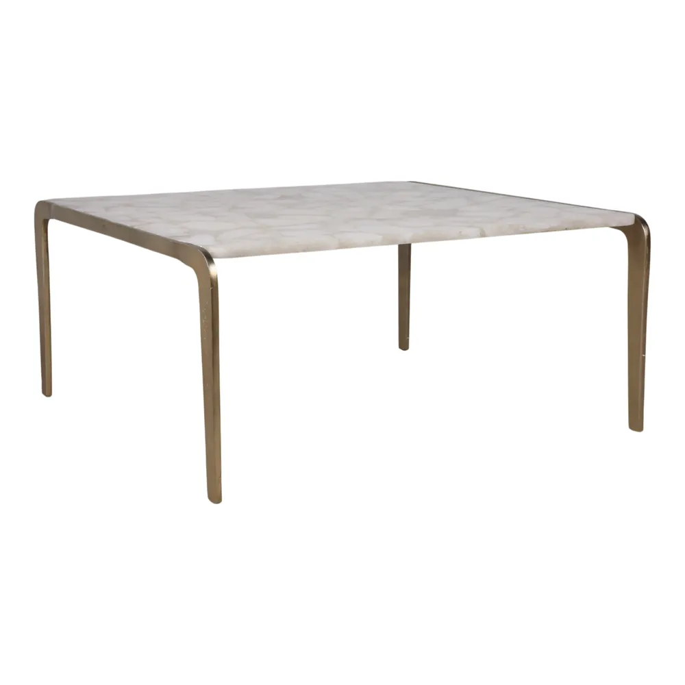 FINLEYLAKE GOLD COFFEE TABLE 19 (IN)