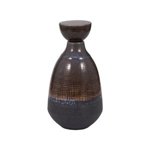 CARLINFIELD BROWN VASE 12 (IN) 4