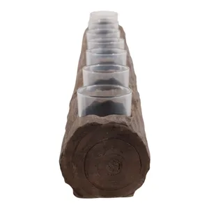ENNISMORE BROWN TEALIGHT HOLDER 4 (IN) 4