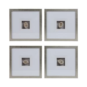 LIEFOAK SET OF 4 WHITE ART 16 (IN) 1