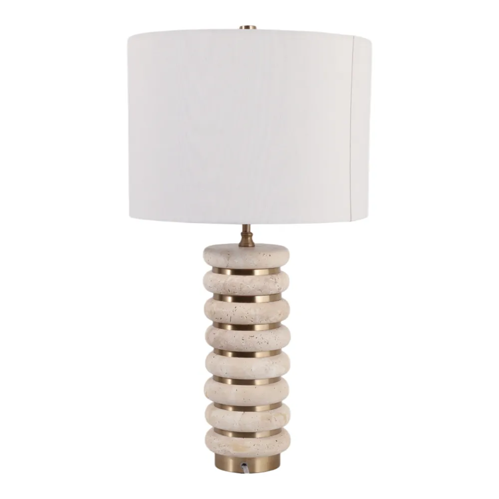 FORDSTONE TAN LAMP 26 (IN)