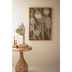 Poppy Print Under Glass 3