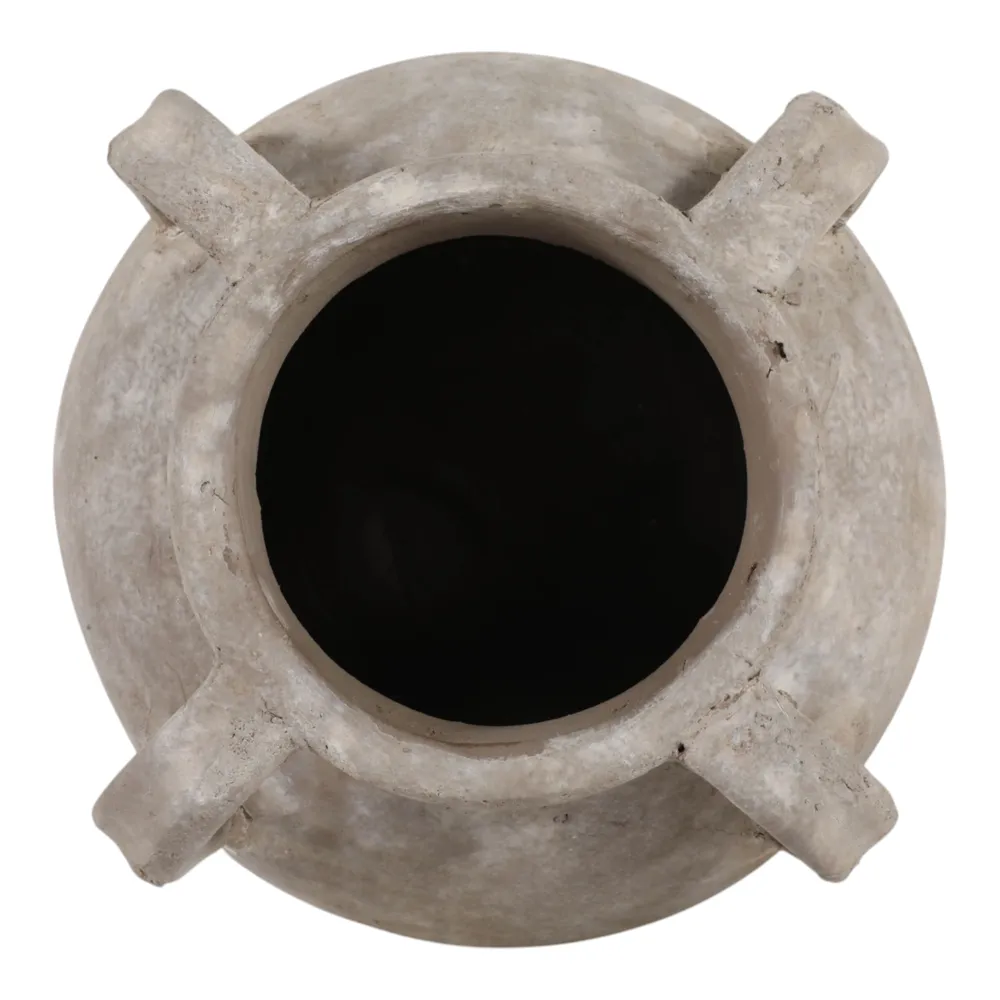 SKYELAKE GRAY VASE 10 (IN)