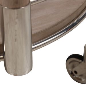 GUNNARWAY SILVER BAR CART 30 (IN) 7