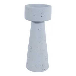 CARLIN BLUE CANDLE HOLDER 10 (IN) 4