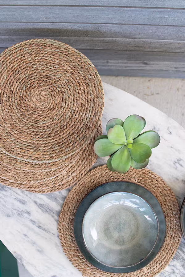 Round Seagrass Placemat
