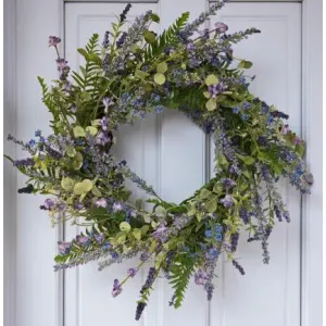 Violet Mist Wreath 2