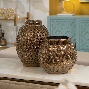 Dorus Vase - Large Gold 5