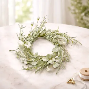 Misty Morning Candle Ring 6.5in 1