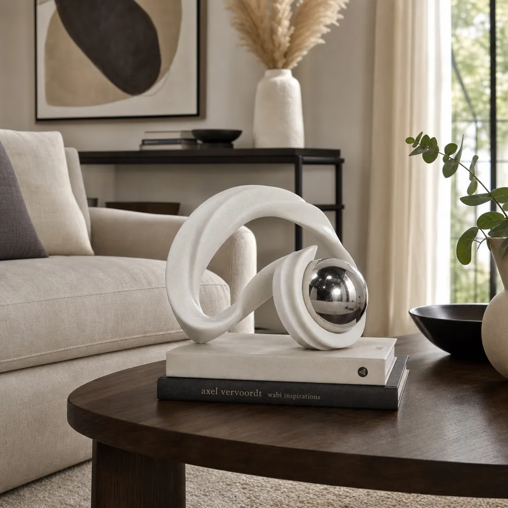 DALEYVIEW WHITE DECOR 10 (IN)