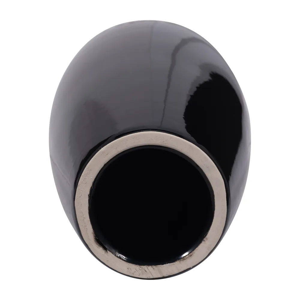 TROYSIDE WHITE VASE 27 (IN)