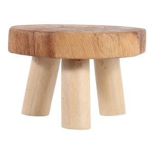 GLASERBEACH BROWN STOOL 6 (IN) 1
