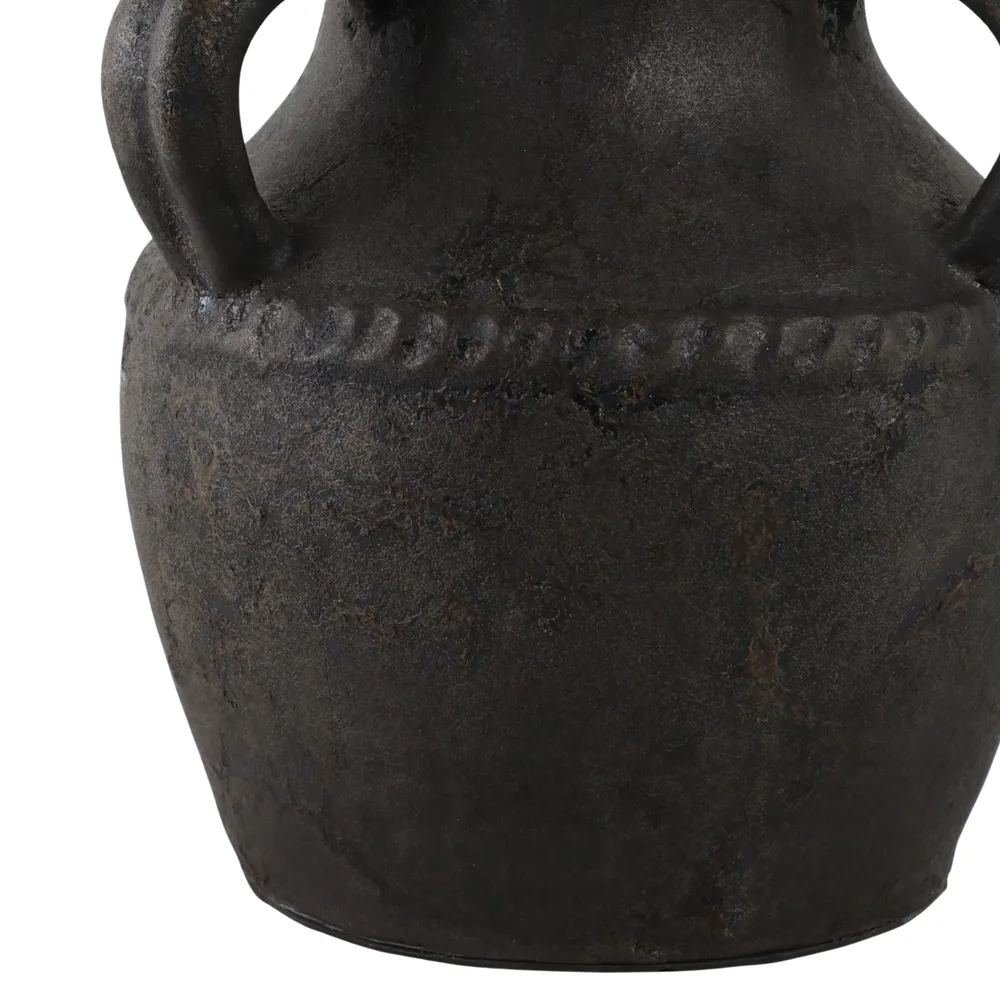 NOELWIND BLACK VASE 10 (IN)