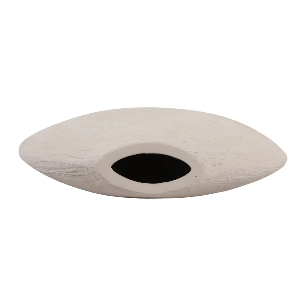 ERWINHOLM WHITE VASE 16 (IN)