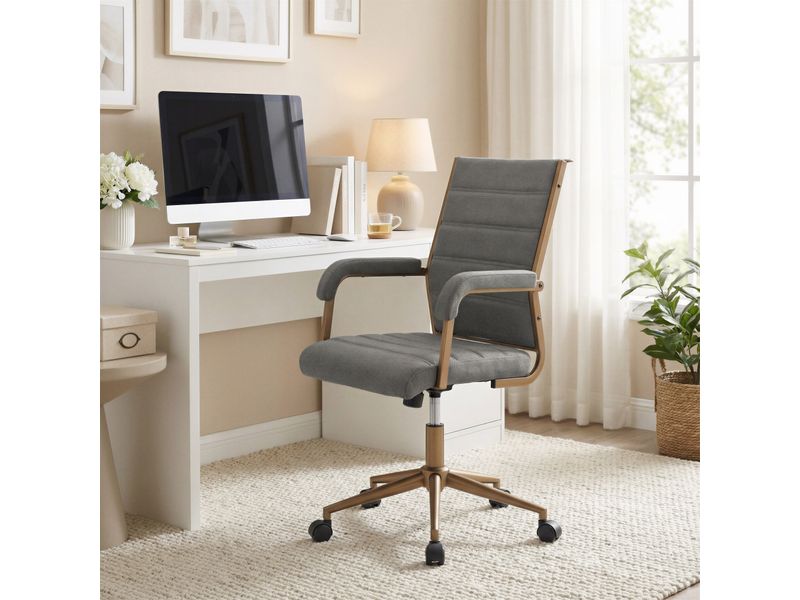 Auction Office Chair Gray 2