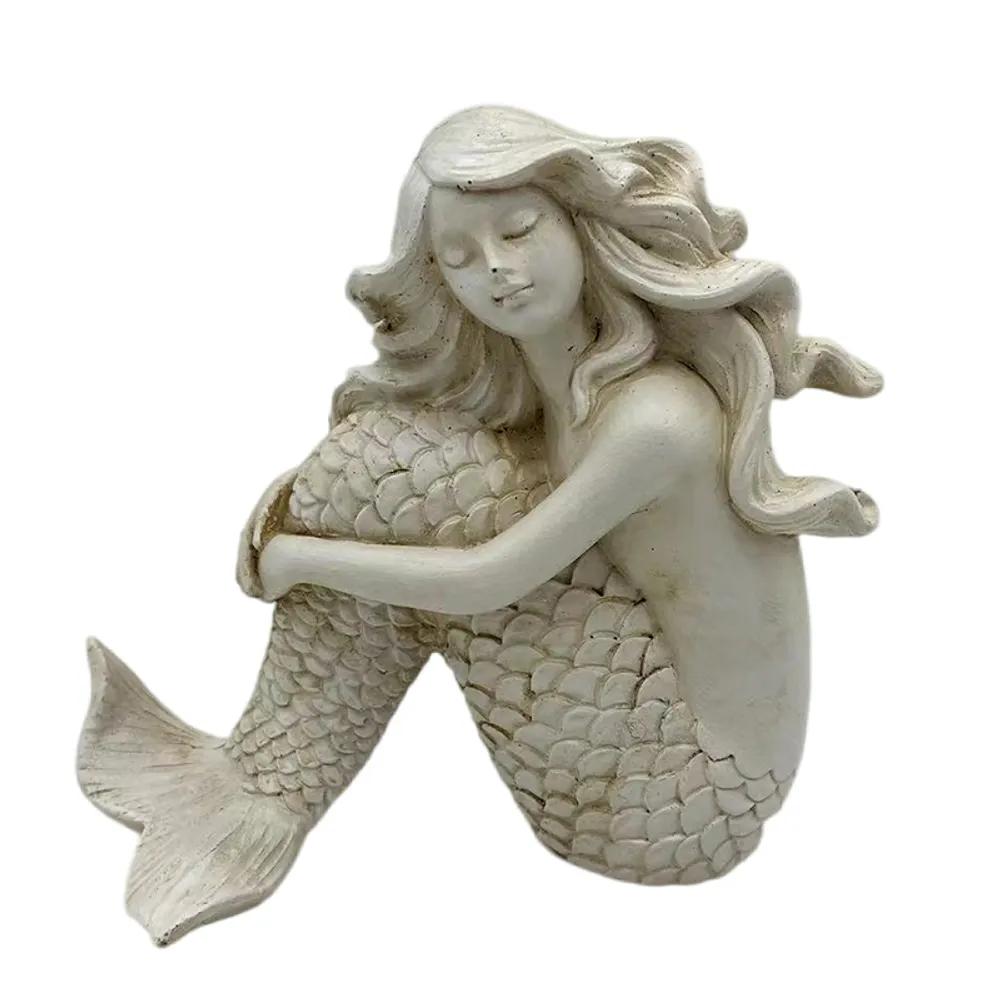 6-1/4" SITTING MERMAID