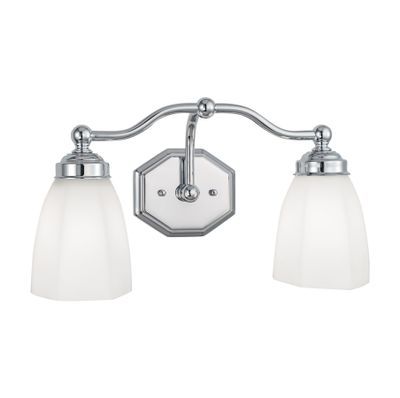 Trevi 17″ Wide 2-Light Vanity Light - Brushed Nickel