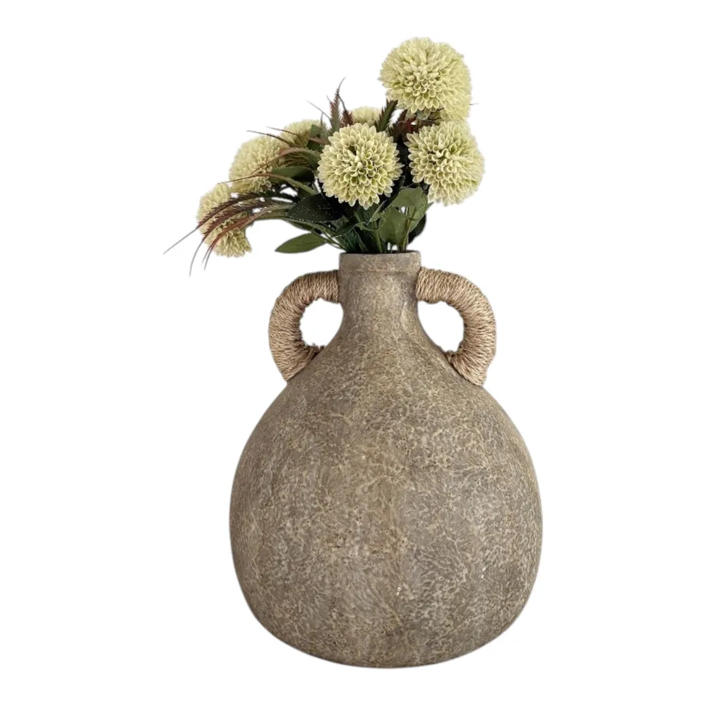 OPALVALE TAN VASE 14 (IN)
